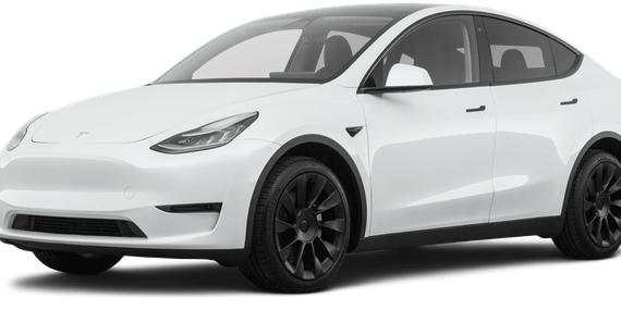 TESLA MODEL Y 2020 5YJYGDEE2LF057459 image